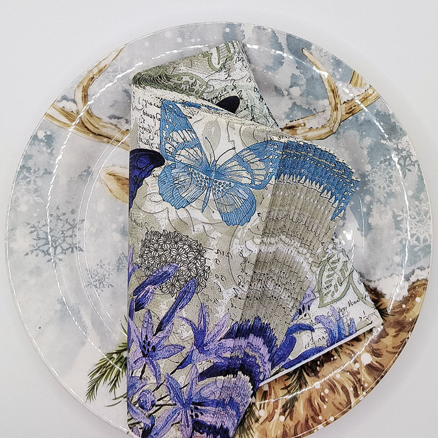 Handmade DIY Butterfly-shaped Paper Towels