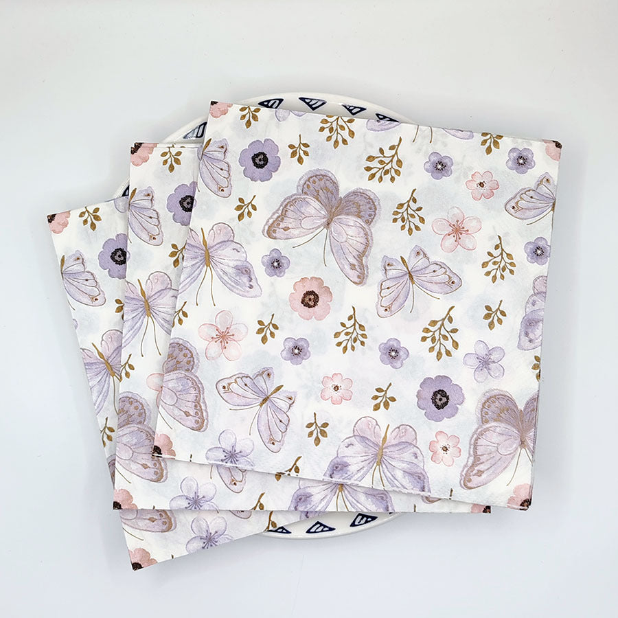 Handmade DIY Butterfly-shaped Paper Towels