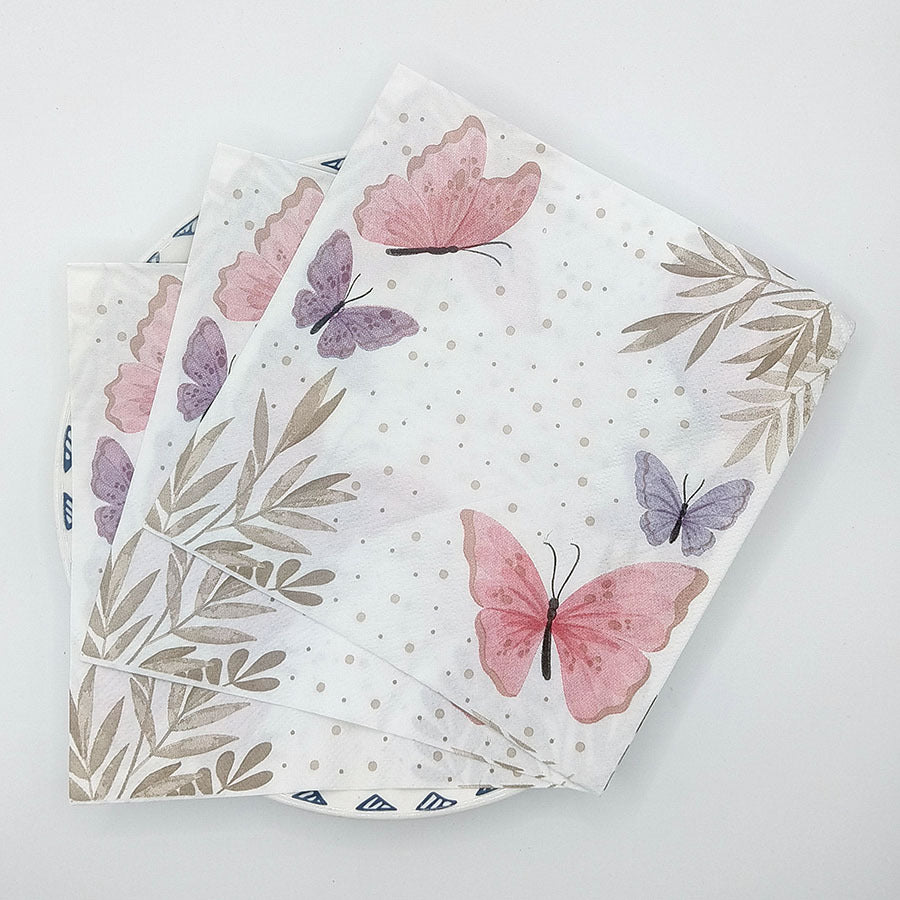 Handmade DIY Butterfly-shaped Paper Towels